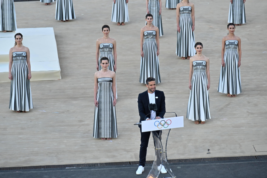 Ολυμπιακή Φλόγα: Στον δρόμο για το Παρίσι - Δείτε βίντεο από την τελετή παράδοσης στο Καλλιμάρμαρο