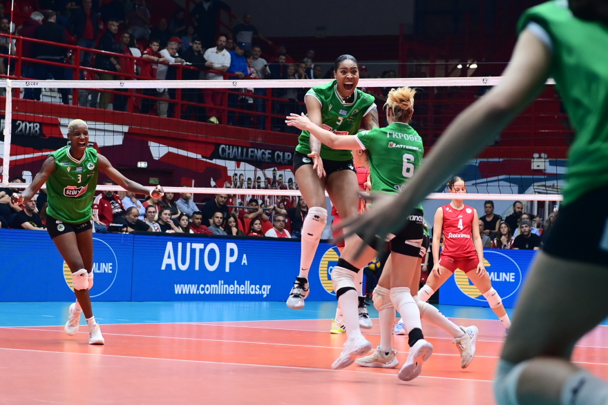 Για 3η σερί χρονιά πρωταθλητής στο βόλεϊ γυναικών ο Παναθηναϊκός - Κέρδισε 3-2 στον 5ο τελικό τον Ολυμπιακό στο Ρέντη 
