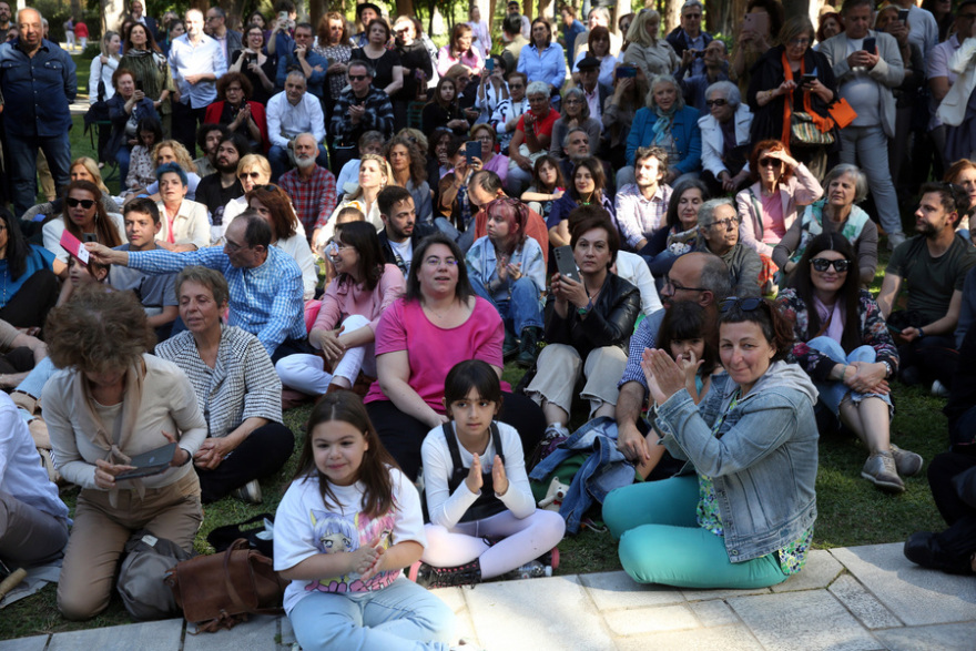 «Η ουράνια πολιτεία» στον κήπο του Προεδρικού Μεγάρου - Δείτε φωτογραφίες
