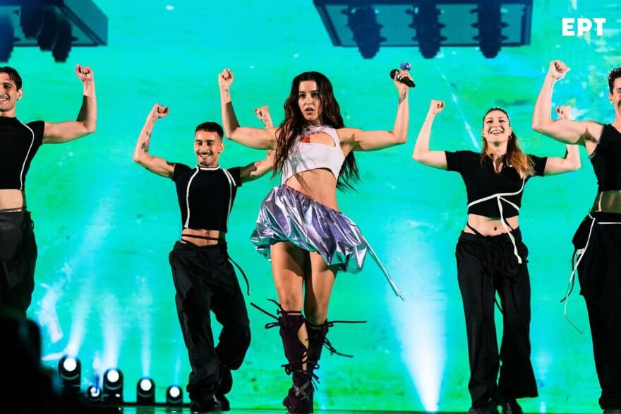 Μαρίνα Σάττι: Ολοκληρώθηκε η πρώτη πρόβα για την Eurovision - Δείτε φωτογραφίες