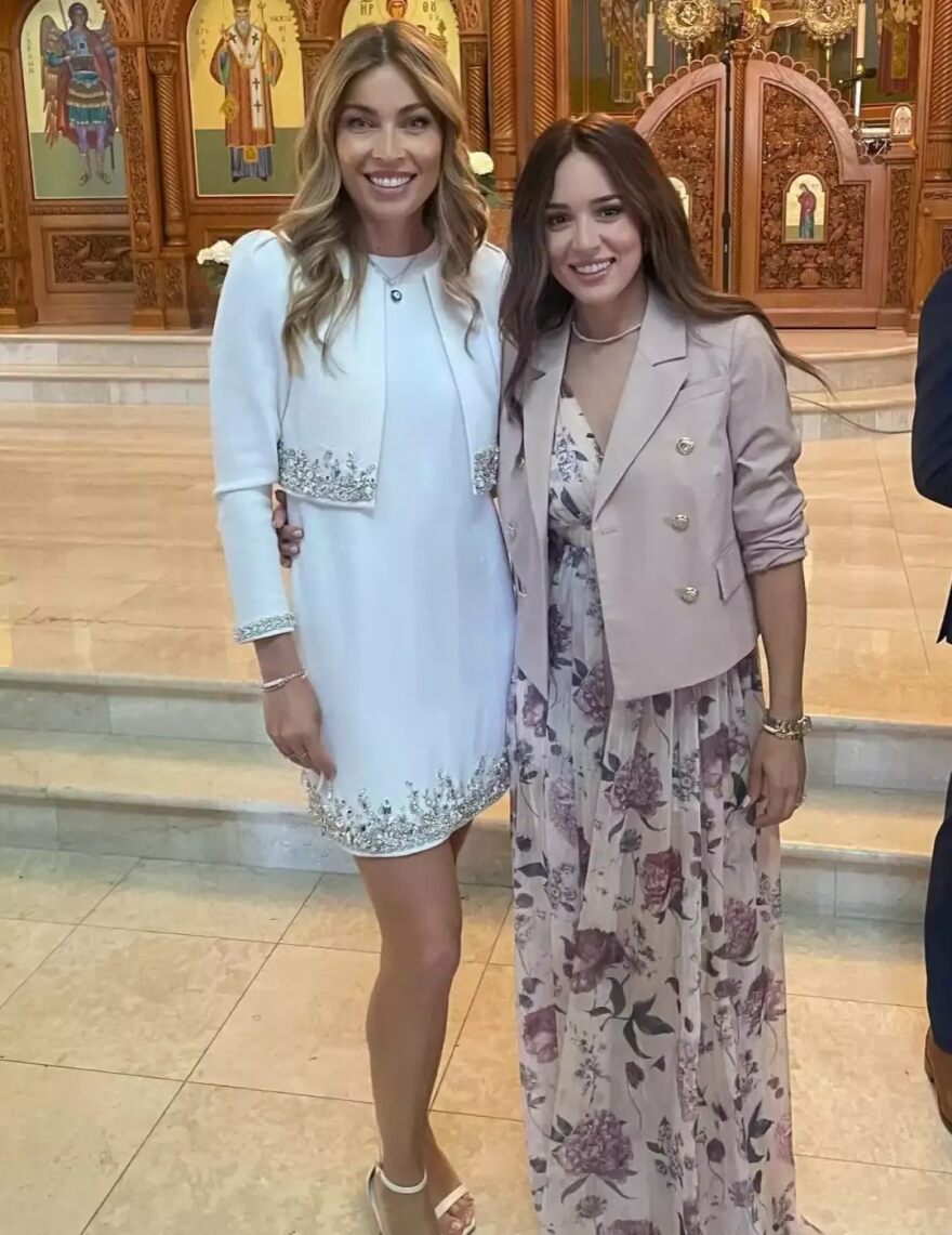 Μαρία Μενούνος: Βάφτισε την κόρη της