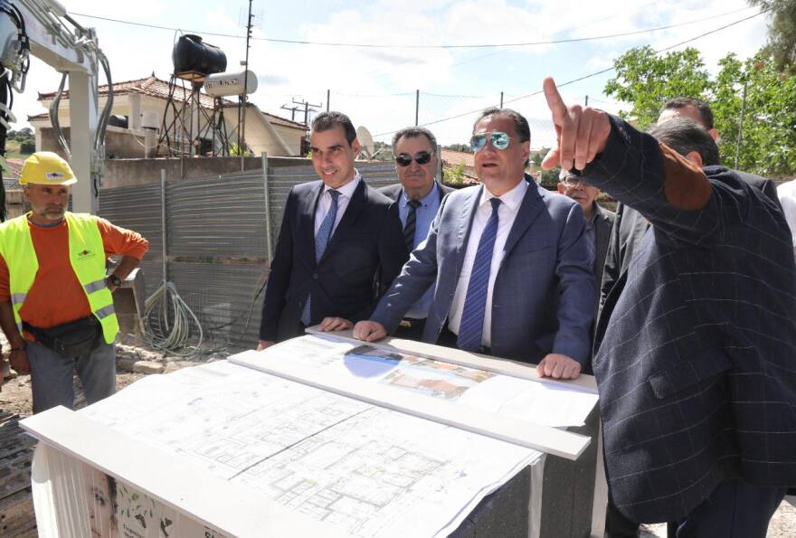 Γεωργιάδης: Εγκαινίασε το νέο παράρτημα ΕΚΑΒ στη Λέσβο και το συντονιστικό ΕΚΑΒ Βορείου Αιγαίου