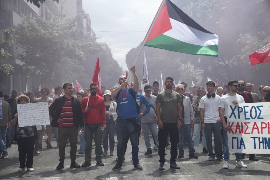 Πρωτομαγιά 2024: Συγκέντρωση στη Θεσσαλονίκη - Δείτε φωτογραφίες