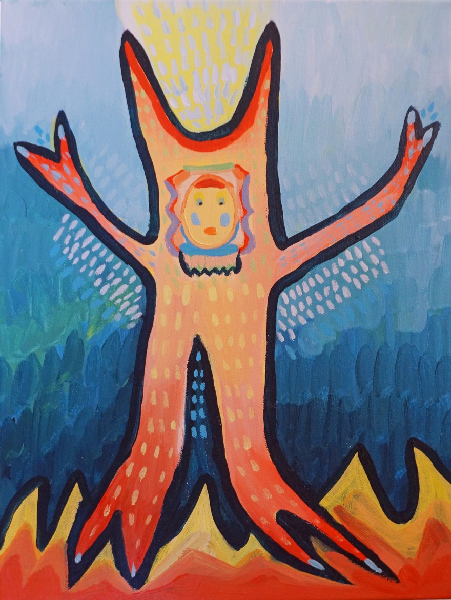 «Εκεί όπου τραγουδούν τα λουλούδια»: Η ατομική έκθεση της Βασιλικής Κούκου 