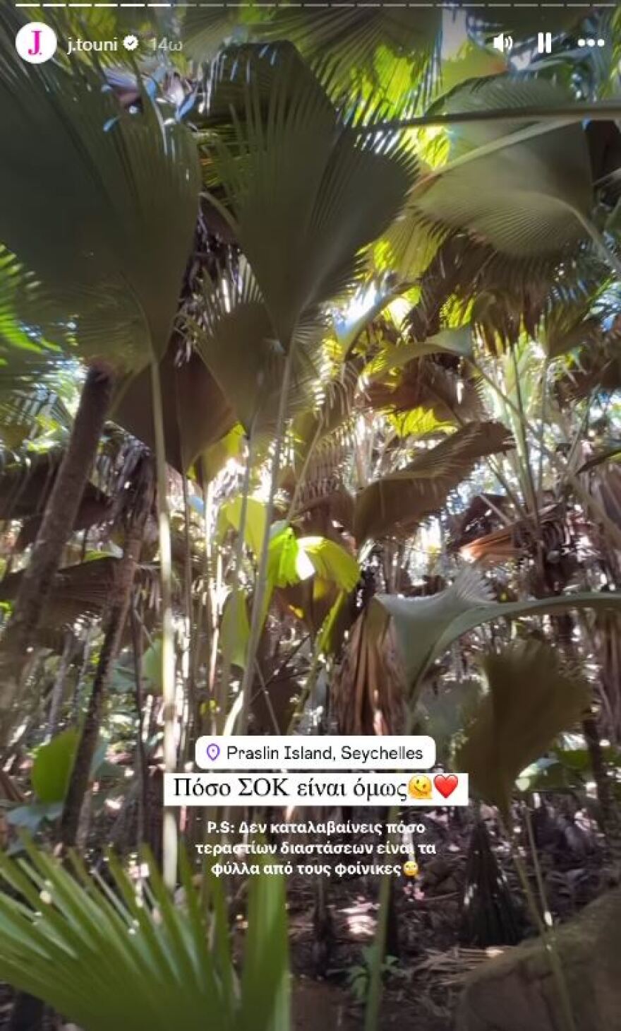 Ιωάννα Τούνη: Δείχνει στους ακολούθους της τις εξωτικές διακοπές της - Δείτε φωτογραφίες