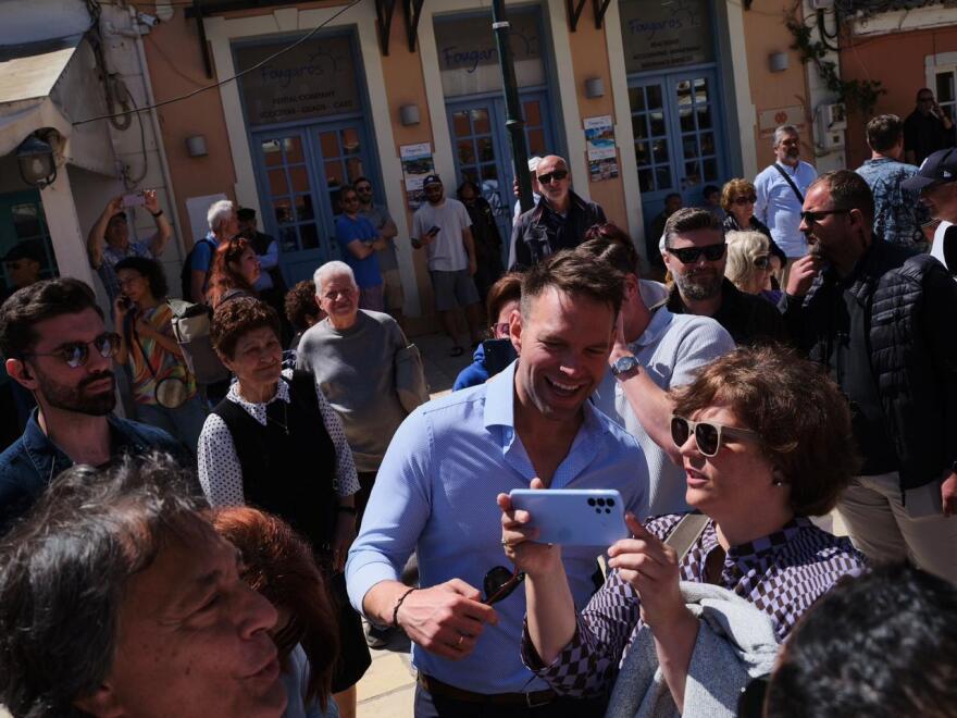 Τους Παξούς επισκέφθηκε ο Στέφανος Κασσελάκης 