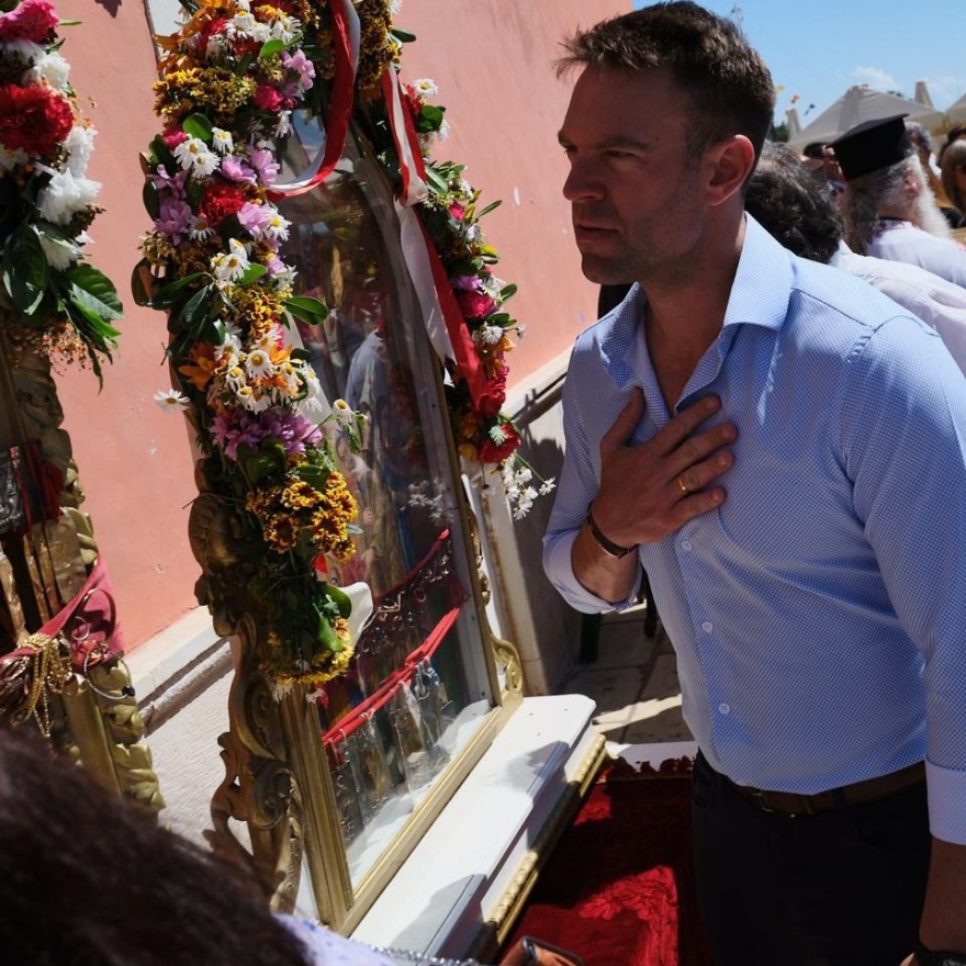 Τους Παξούς επισκέφθηκε ο Στέφανος Κασσελάκης 