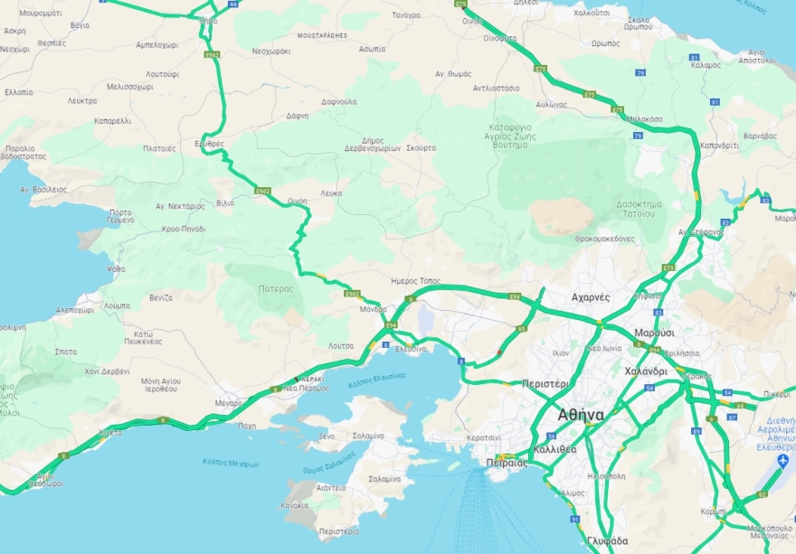 Συνεχίζεται η επιστροφή των εκδρομέων του Πάσχα - Χωρίς προβλήματα η κίνηση στις εθνικές οδούς