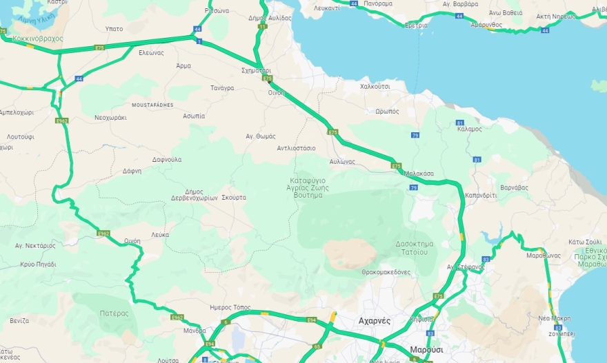 Συνεχίζεται η επιστροφή των εκδρομέων του Πάσχα - Χωρίς προβλήματα η κίνηση στις εθνικές οδούς