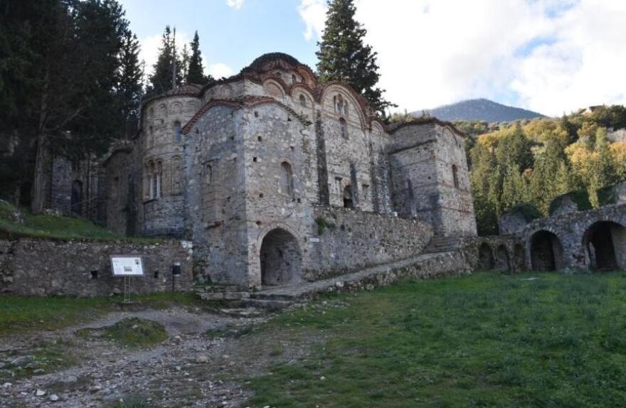 Μυστράς: Επεμβάσεις συντήρησης στο Παλάτι και στον Ναό της Οδηγήτριας