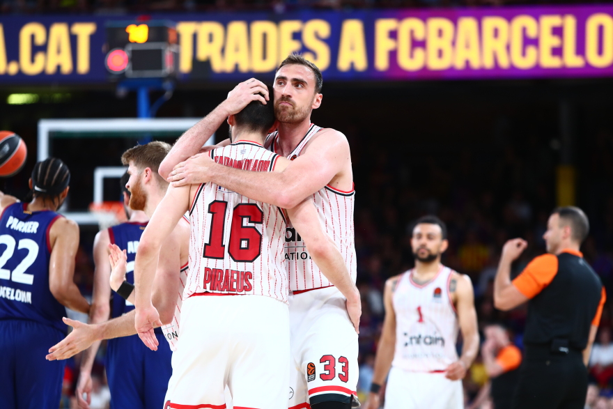 Επική πρόκριση του Ολυμπιακού στο Final-4 της Euroleague - Κέρδισε 63-59 μέσα στη Βαρκελώνη - Βίντεο, φωτογραφίες 