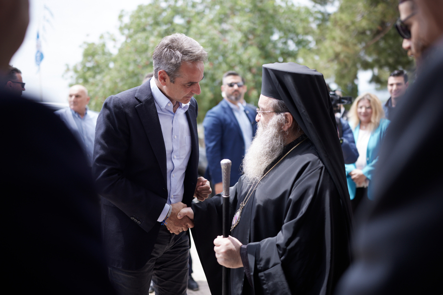 Μητσοτάκης από Χίο: Στρατηγική επιλογή που υπηρετούμε απαρέγκλιτα η συνεχής επένδυση στις Ένοπλες Δυνάμεις