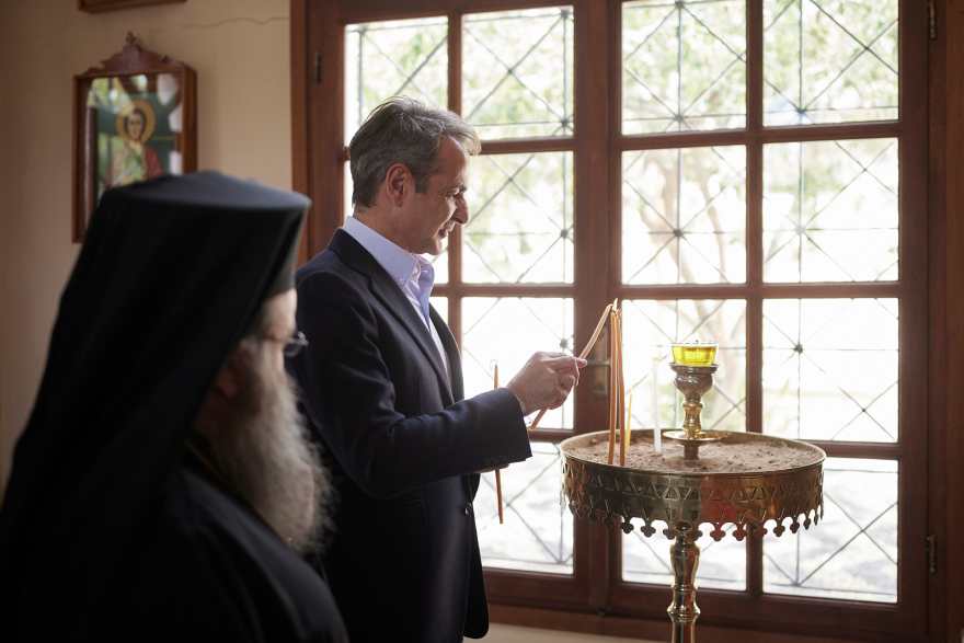 Μητσοτάκης από Χίο: Στρατηγική επιλογή που υπηρετούμε απαρέγκλιτα η συνεχής επένδυση στις Ένοπλες Δυνάμεις