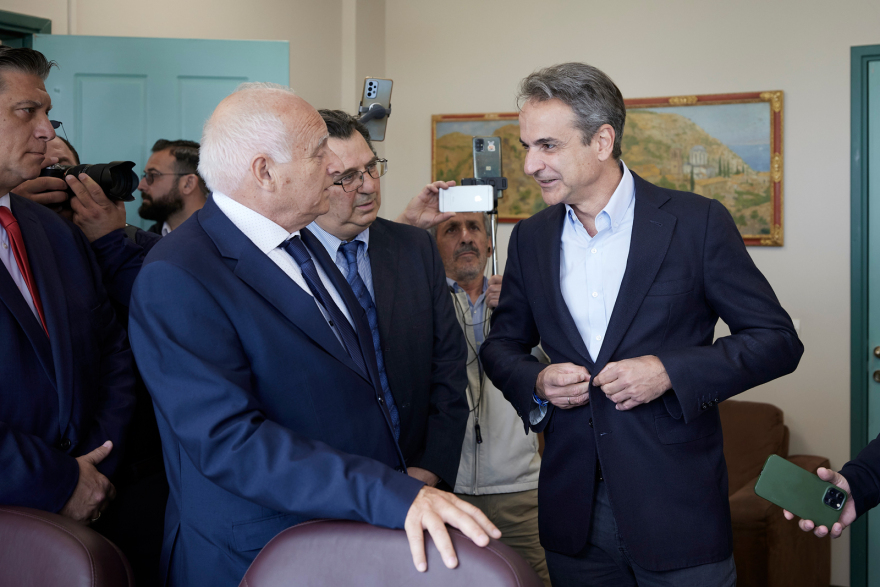 Μητσοτάκης από Χίο: Στρατηγική επιλογή που υπηρετούμε απαρέγκλιτα η συνεχής επένδυση στις Ένοπλες Δυνάμεις