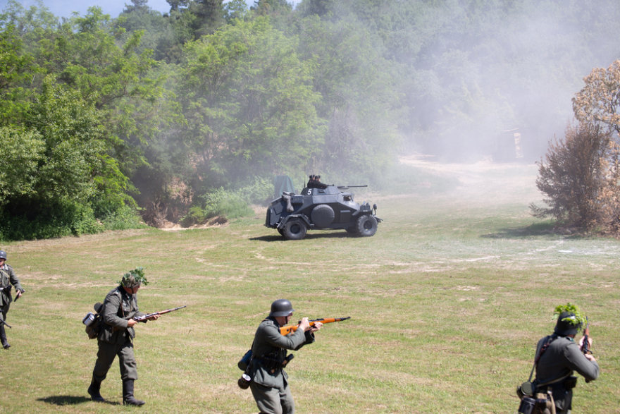 Η αναβίωση της μάχης των Οχυρών στο Ρούπελ - Δείτε φωτογραφίες