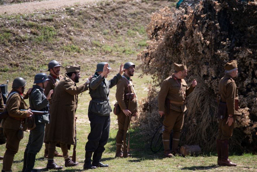 Η αναβίωση της μάχης των Οχυρών στο Ρούπελ - Δείτε φωτογραφίες