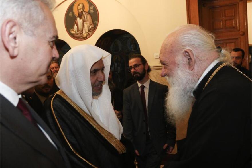 Συνάντηση Ιερωνύμου με τον Γενικό Γραμματέα της Παγκόσμιας Μουσουλμανικής Λίγκας: Να σταματήσει ο πόλεμος 