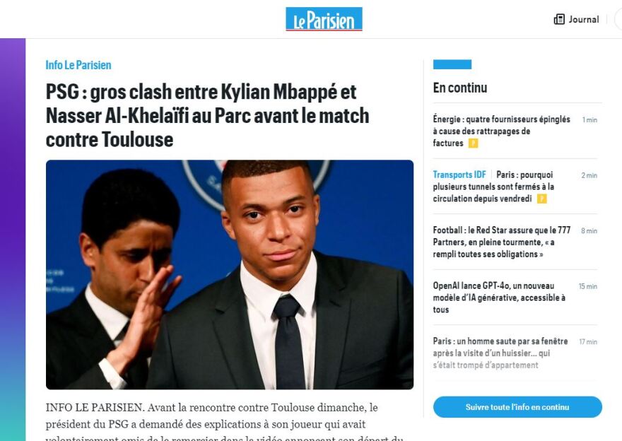 Άγριος καυγάς Εμπαπέ - Κελαϊφί λόγω του αποχαιρετιστήριου βίντεο!