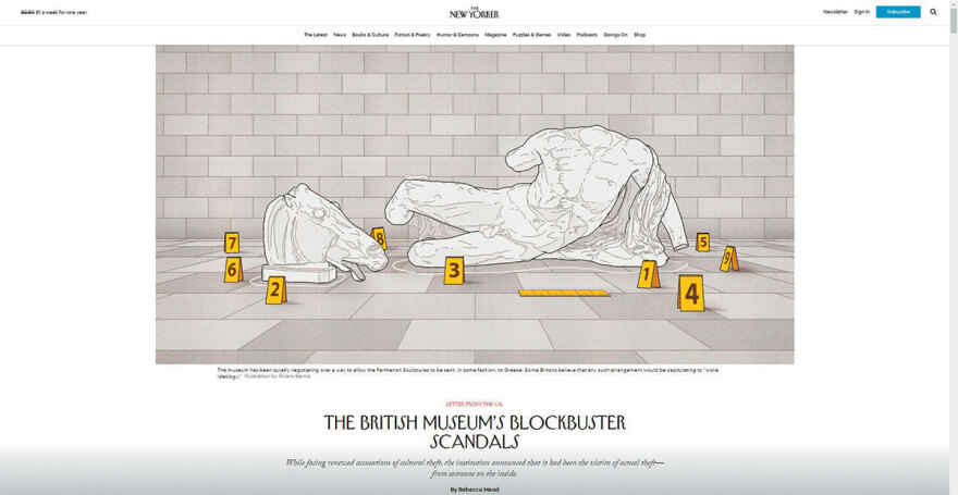 Αποκαλύψεις του «New Yorker»: Ο κλέψας του κλέψαντος στο Βρετανικό Μουσείο