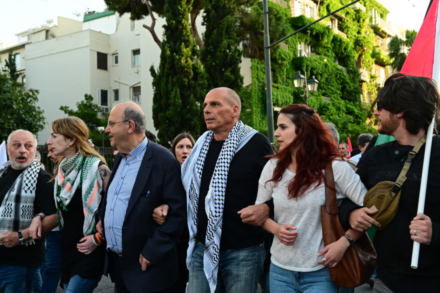 Πορεία διαμαρτυρίας στην πρεσβεία του Ισραήλ - Άνοιξαν οι δρόμοι στο κέντρο