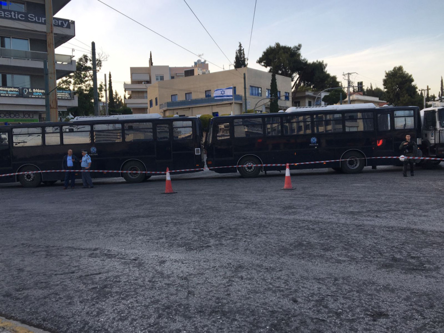 Πορεία διαμαρτυρίας στην πρεσβεία του Ισραήλ - Άνοιξαν οι δρόμοι στο κέντρο