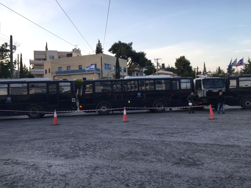 Πορεία διαμαρτυρίας στην πρεσβεία του Ισραήλ - Άνοιξαν οι δρόμοι στο κέντρο