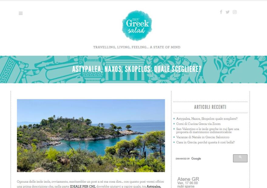 Οι Ιταλοί επιλέγουν Αστυπάλαια, Νάξο και Σκόπελο για διακοπές τον Μάιο