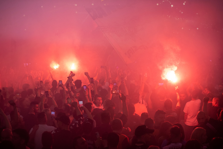 Ολονύχτιο γλέντι στον Λευκό Πύργο: Ο ΠΑΟΚ πανηγυρίζει το 4ο πρωτάθλημα της ιστορίας του - Δείτε βίντεο και φωτογραφίες 