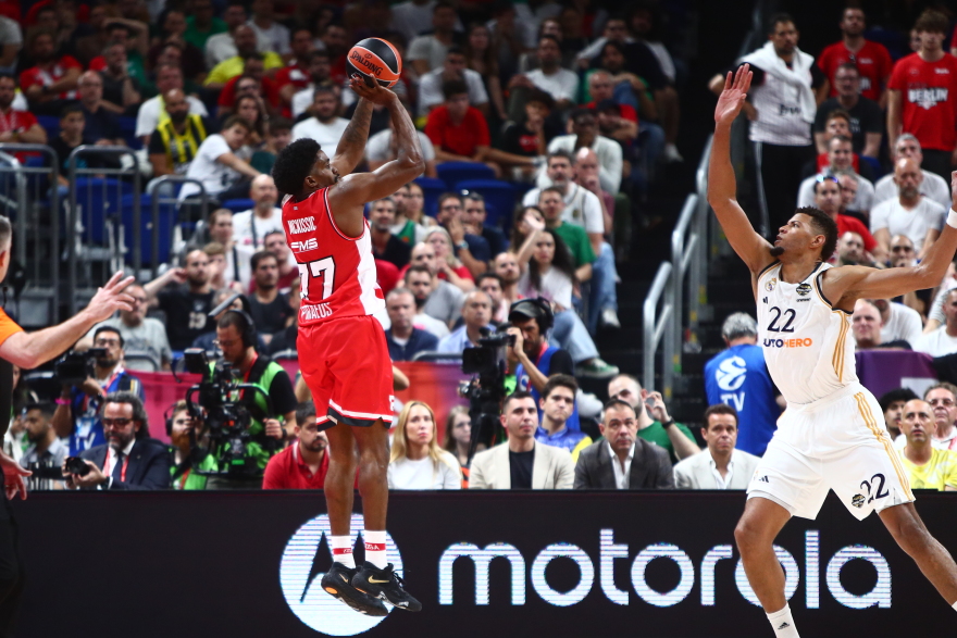 Euroleague: Ο Ολυμπιακός πλήρωσε το εφιαλτικό πρώτο ημίχρονο, ηττήθηκε με 87-76 από τη Ρεάλ και έμεινε εκτός τελικού