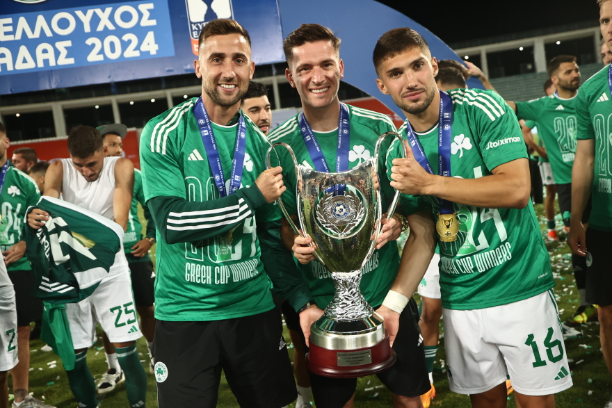 Κυπελλούχος Ελλάδας ο Παναθηναϊκός, 1-0 τον Άρη στον τελικό με buzzer beater του Βαγιαννίδη στο 90+7' - Δείτε το γκολ 