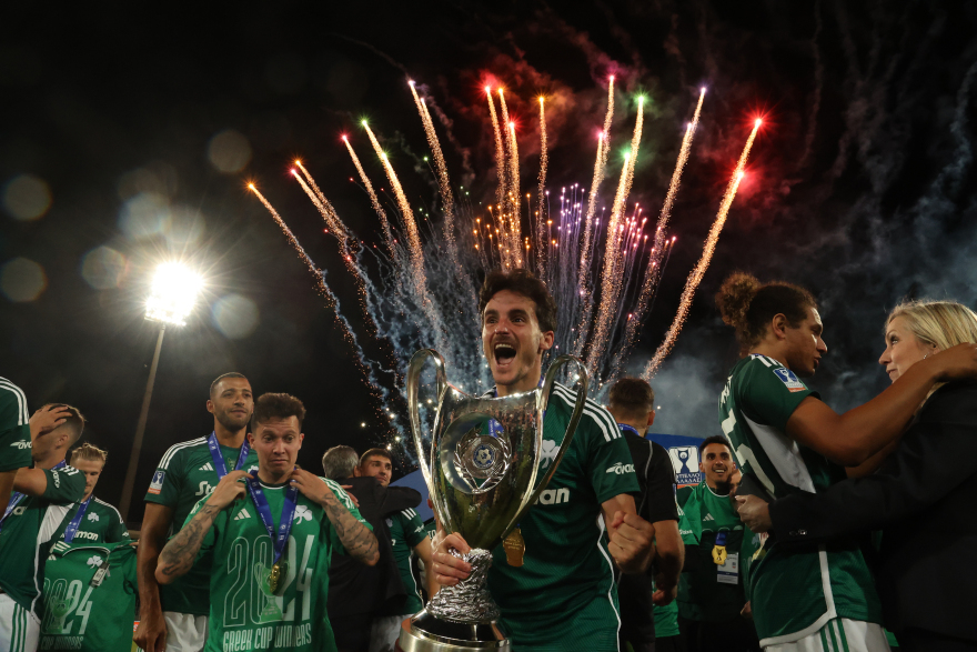 Κυπελλούχος Ελλάδας ο Παναθηναϊκός, 1-0 τον Άρη στον τελικό με buzzer beater του Βαγιαννίδη στο 90+7' - Δείτε το γκολ 