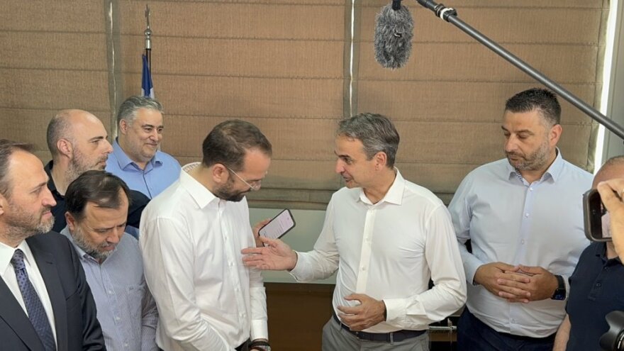 Κυριάκος Μητσοτάκης από Αγρίνιο: Πάμε να βάλουμε το τρίποντο στις ευρωεκλογές μετά τις νίκες του 2023