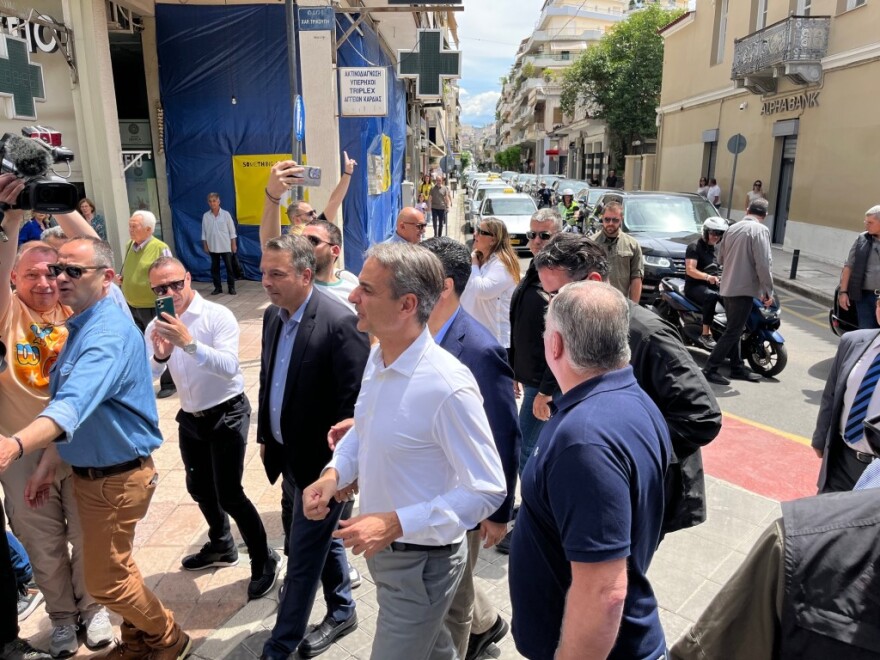 Κυριάκος Μητσοτάκης από Αγρίνιο: Πάμε να βάλουμε το τρίποντο στις ευρωεκλογές μετά τις νίκες του 2023