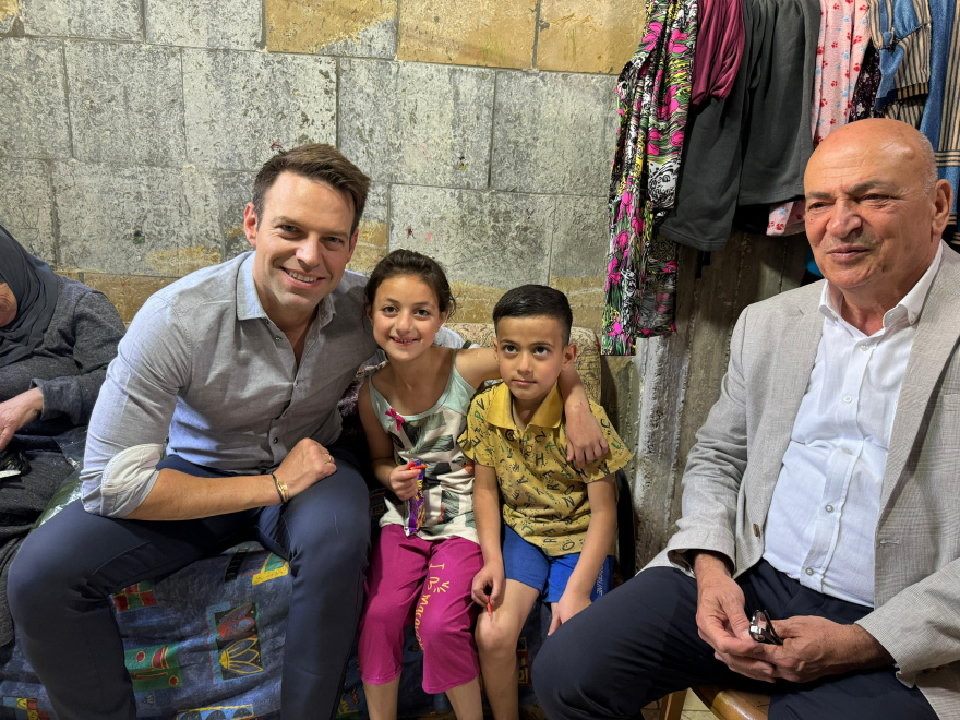 Στην Βηθλέεμ ο Κασσελάκης - Συναντήθηκε με τον υπουργό Τουρισμού της Παλαιστίνης