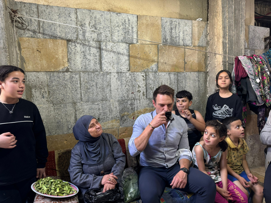 Στην Βηθλέεμ ο Κασσελάκης - Συναντήθηκε με τον υπουργό Τουρισμού της Παλαιστίνης