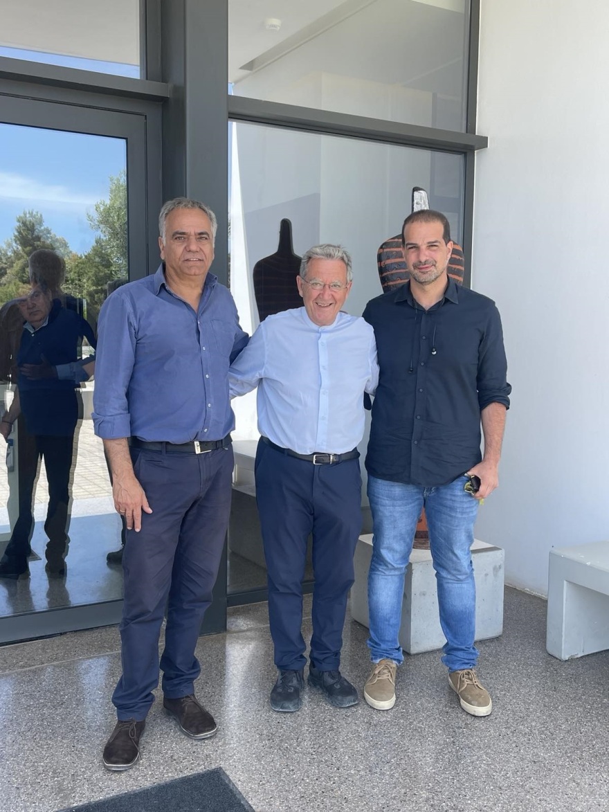 Επίσκεψη της Νέας Αριστεράς στο Αποτεφρωτήριο Ριτσώνας