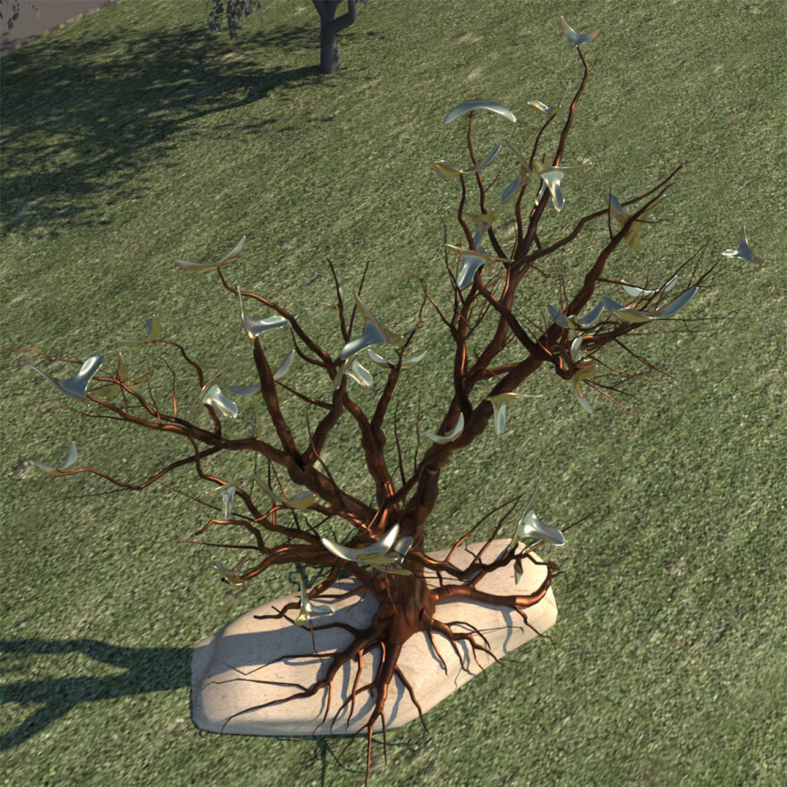 Δήμος Αθηναίων: Γλυπτό με τίτλο «Δέντρο των Ψυχών» για τα θύματα της τραγωδίας των Τεμπών θα τοποθετηθεί απέναντι από την Τεχνόπολη