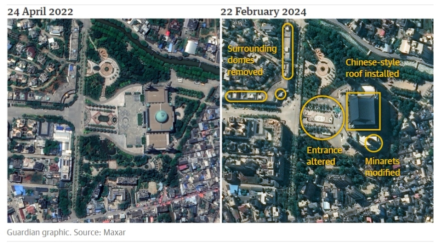 Κίνα: Μετατρέπει μαζικά τα τζαμιά και τους μιναρέδες σε παγόδες για να «προστατεύσει τον πολιτισμό της» - Δείτε βίντεο