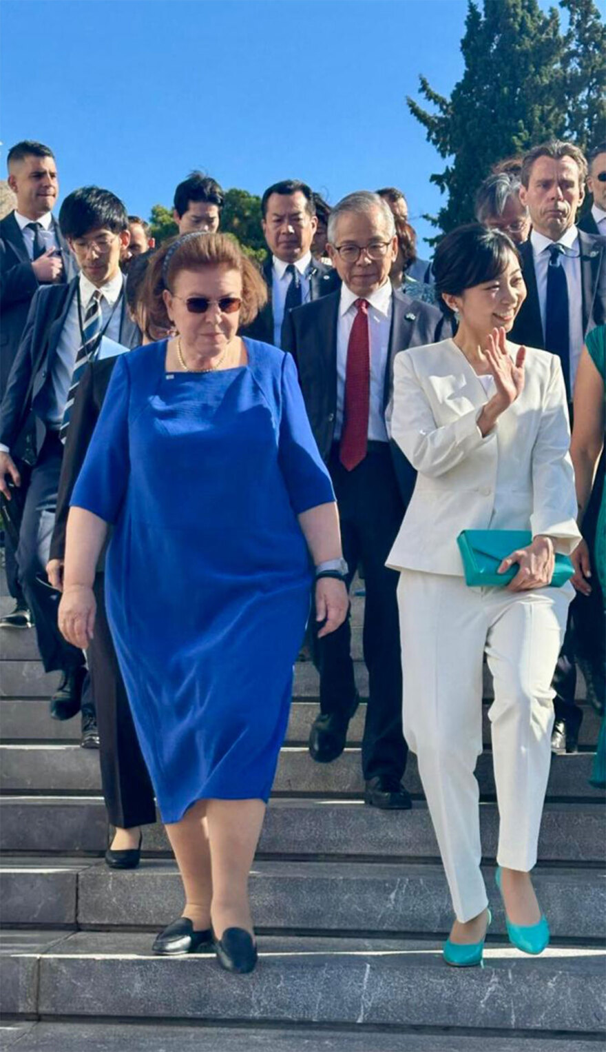 Στο Μουσείο της Ακρόπολης η πριγκίπισσα Κάκο της Ιαπωνίας - Το ενδιαφέρον της για τον Παρθενώνα