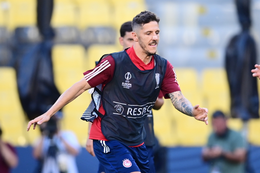 Conference League: Η τελευταία προπόνηση του Ολυμπιακού πριν τον τελικό στην OPAP Arena - Βίντεο, φωτογραφίες 