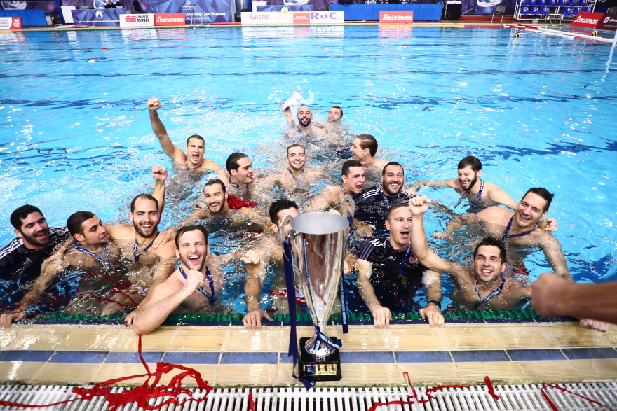 Πρωταθλητής Ελλάδας για 12η σερί χρονιά στο πόλο ανδρών ο Ολυμπιακός - Βίντεο, φωτογραφίες