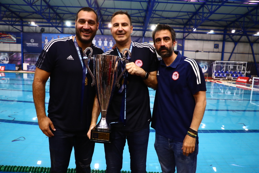 Πρωταθλητής Ελλάδας για 12η σερί χρονιά στο πόλο ανδρών ο Ολυμπιακός - Βίντεο, φωτογραφίες