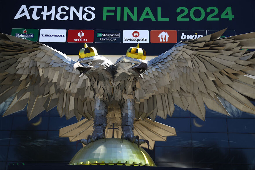 OPAP Arena: Άλλαξε όψη για τον τελικό του Conference League - Δείτε φωτογραφίες