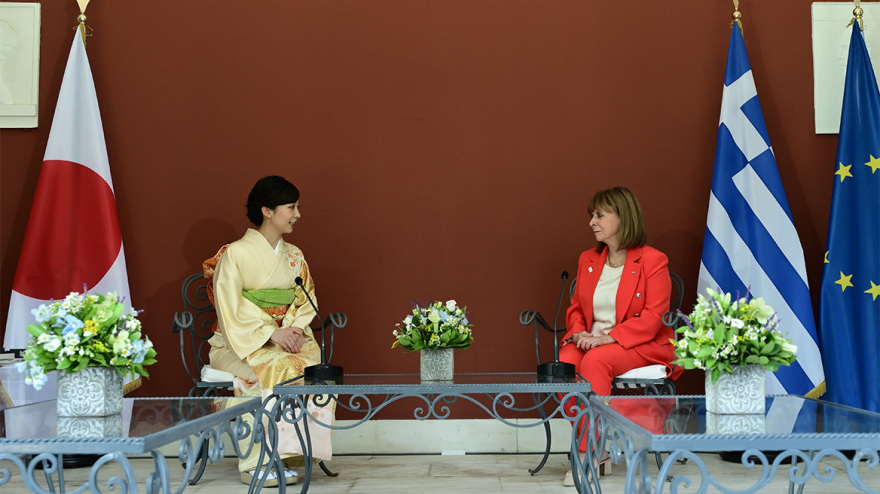 Πριγκίπισσα Κάκο: Συναντήσεις με Μητσοτάκη και Σακελλαροπούλου – Δείτε φωτογραφίες