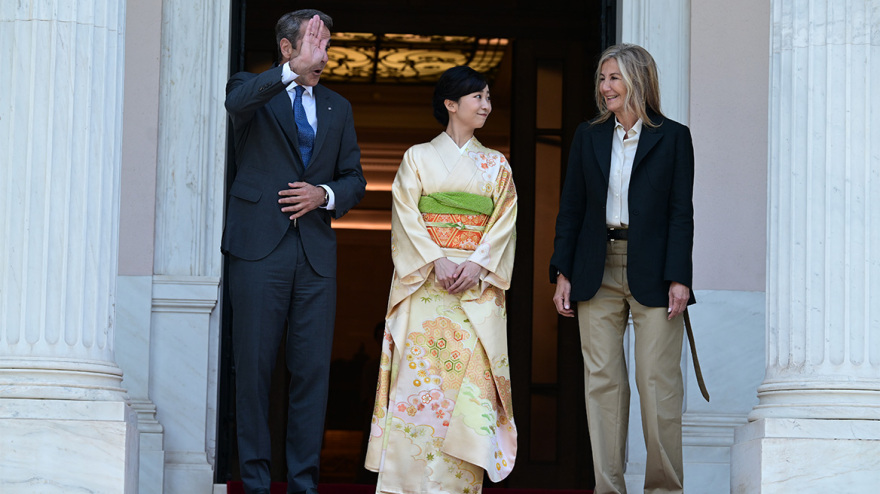 Πριγκίπισσα Κάκο: Συναντήσεις με Μητσοτάκη και Σακελλαροπούλου – Δείτε φωτογραφίες