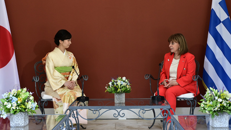 Πριγκίπισσα Κάκο: Συναντήσεις με Μητσοτάκη και Σακελλαροπούλου – Δείτε φωτογραφίες