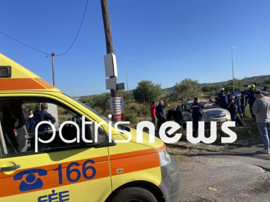 Πύργος: Πήγε να περάσει τις σιδηροδρομικές γραμμές και το τρένο παρέσυρε το αυτοκίνητό του