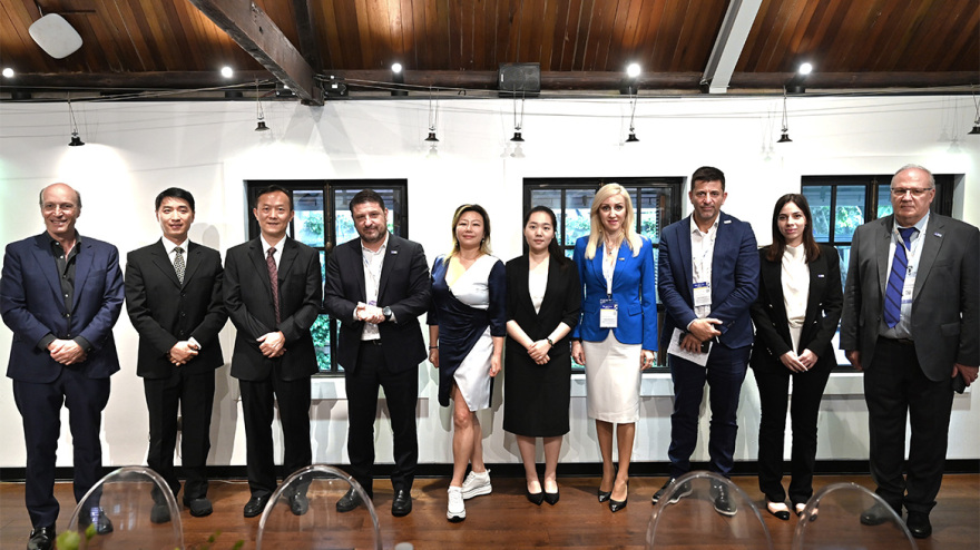 Χαρδαλιάς από την Κίνα: Αττική και Σαγκάη αποτελούν σημαντικούς πυλώνες εισόδου μεταξύ Δύσης και Ανατολής