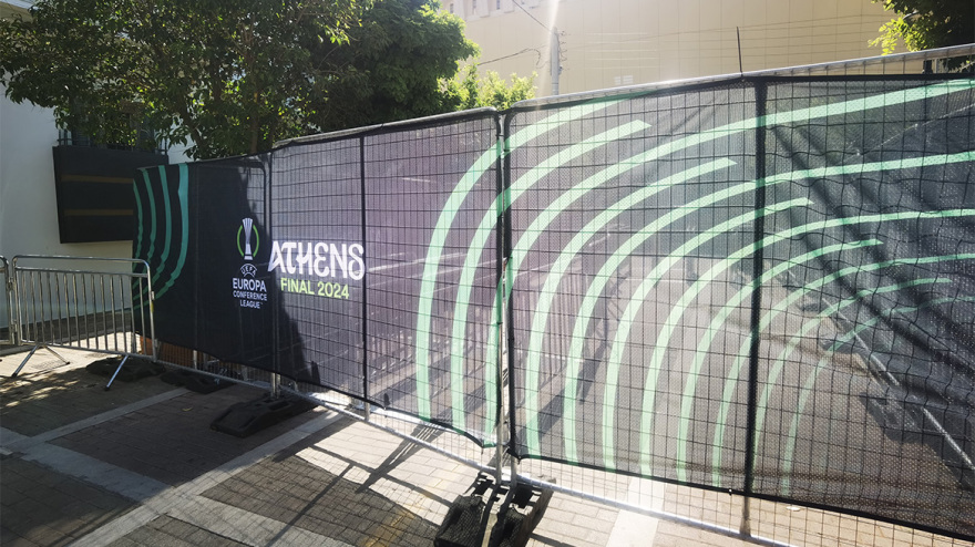 Conference League: Όλα έτοιμα στη Νέα Φιλαδέλφεια για τον τελικό - Οδηγός για τα μέτρα ασφάλειας και τις κυκλοφοριακές ρυθμίσεις