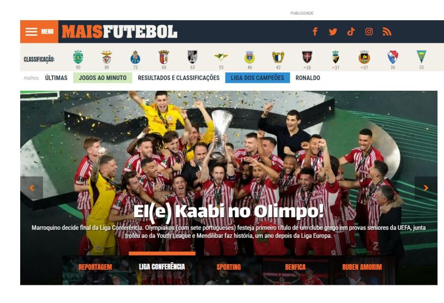 Ολυμπιακός: Ο ευρωπαϊκός Τύπος υποκλίνεται στον Θρύλο - Ανέβηκε στον Όλυμπο με Ελ Κααμπί και... Μεντιλόπουλο